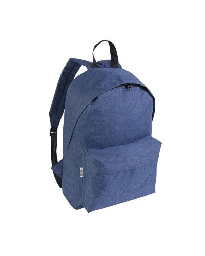 Zaino in R-PET melange Blu scuro