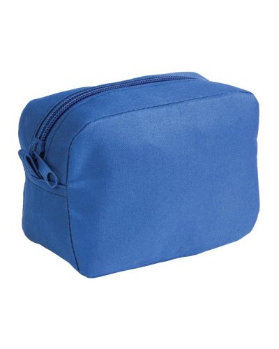 Beauty case in microfibra Blu Royal