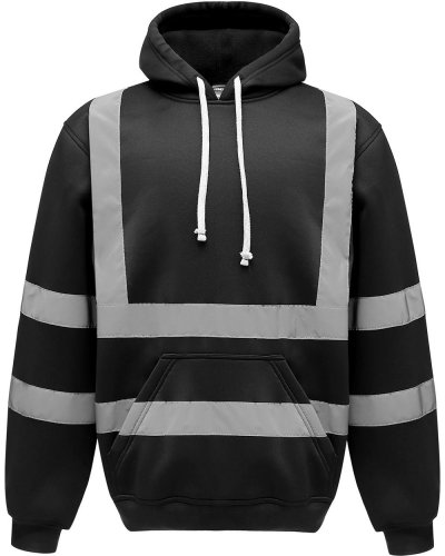 Felpa con cappuccio Hoodie Fluo Black