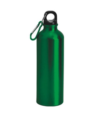 Borraccia in alluminio con moschettone 750ml