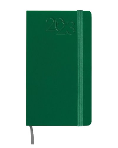 Agenda Settimanale in PVC e Cartone Verde