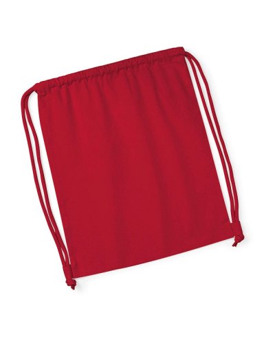 Gymsac cotone organico Premium Classic Red