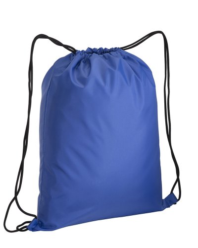 Zainetto con tasca colorata con zip Blu Royal