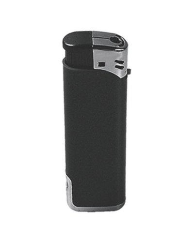Accendino ricaricabile con luce led Nero