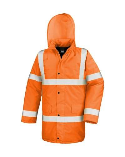 Giacca Core Hi-Vis Motorway Fluorescent orange