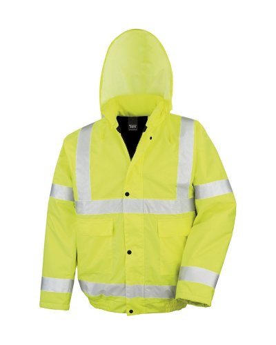 Core Hi-Vis Winter Blouson Fluorescent Yellow