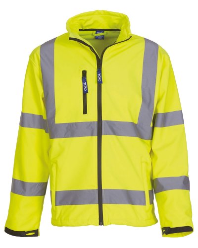 Giacca Fluo SoftShell  Hi-Vis-Yellow