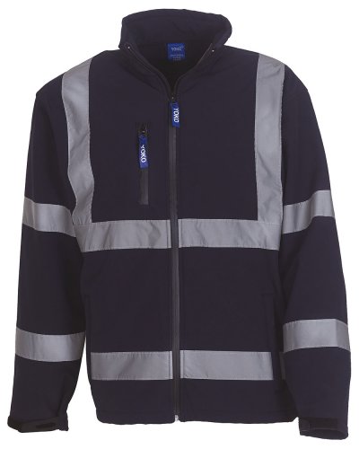 Giacca Fluo SoftShell  Navy