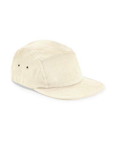 Cappellino Canvas 5 pannelli Natural