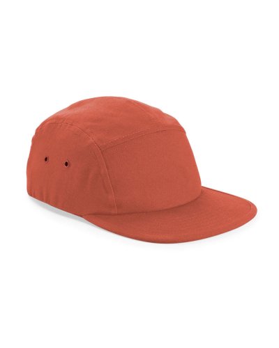 Cappellino Canvas 5 pannelli Terracotta