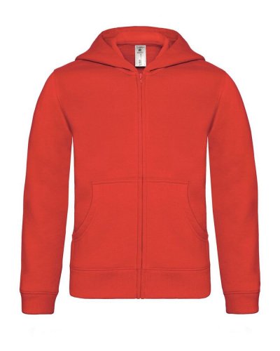 Hooded Full Zip /Kids Red