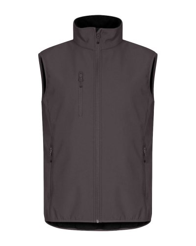 Gilet Basic Softshell Grigio