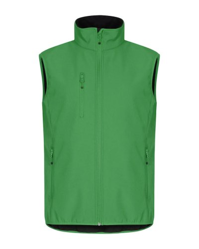 Gilet Basic Softshell Verde Acido