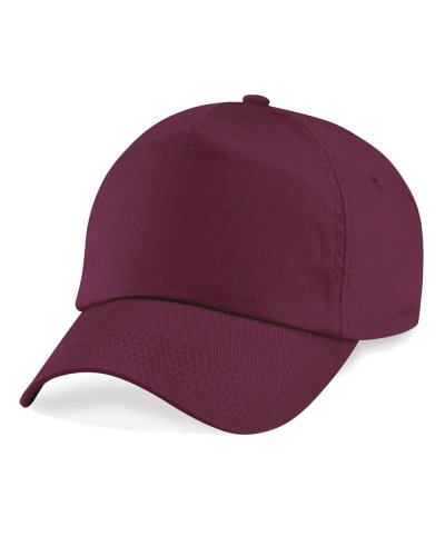 Cappellino Original 5 panels Burgundy