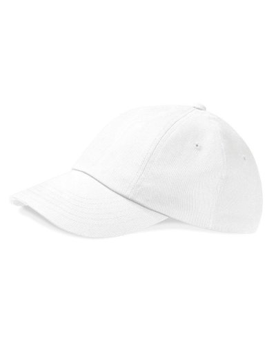Cappellino Low Profile cotone pesante Drill White