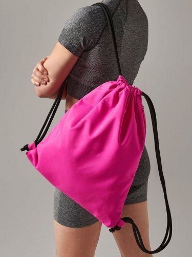 ZAINETTO ICON DRAWSTRING IN POLIESTERE NERO 40x49CM 15L