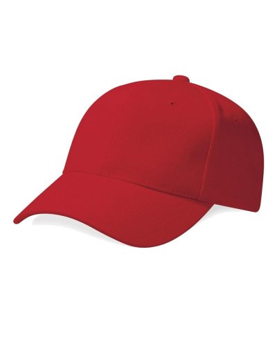 Cappellino Pro-Style cotone pesante Classic Red