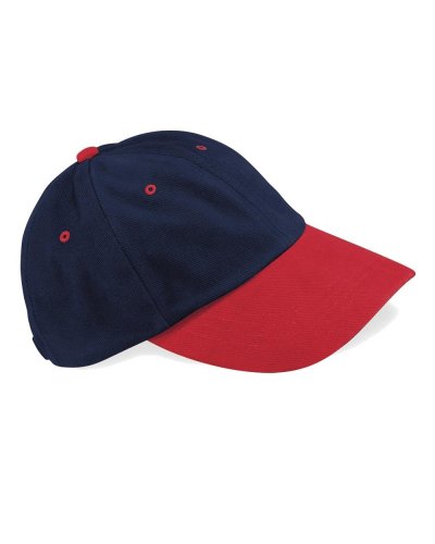 Cappellino Low Profile Heavy Cotton French navy/classic red