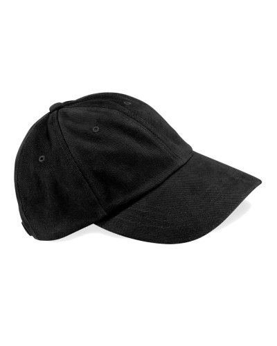 Cappellino Low Profile Heavy Cotton Black