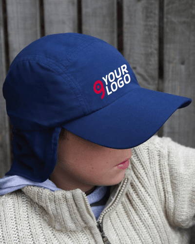 Cappellino bambino Ulti Legionnaire poliestere con protezione collo