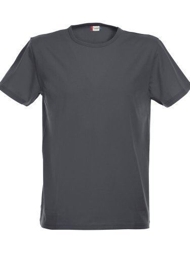 Stretch-T: T-shirt uomo slim girocollo in cotone elasticizzato