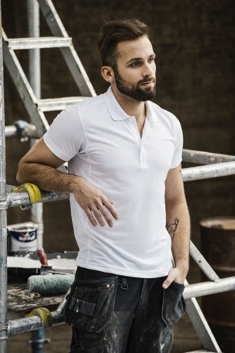 Polo Uomo Ice Slim-Fit Tecnica Traspirante 100% Poliestere