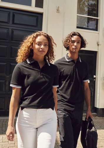 Polo Amarillo Slim Fit 100% Cotone Ring Spun 190g/m2