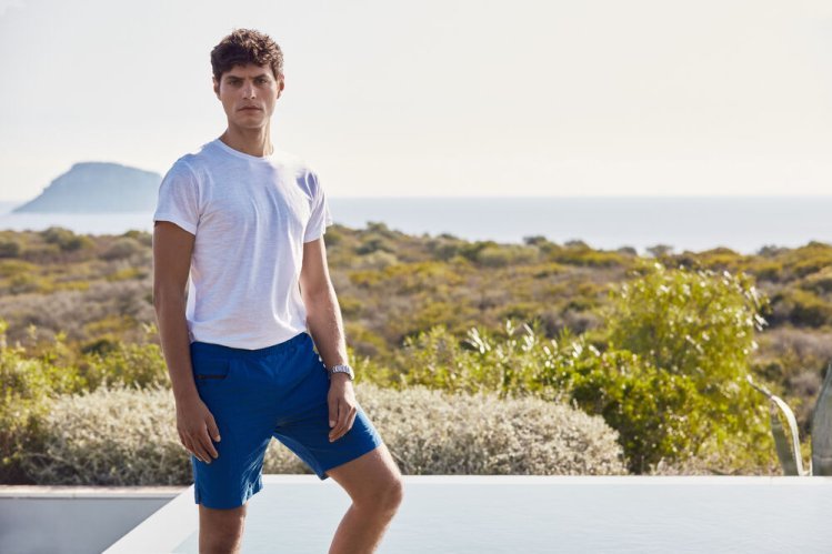 Costume Uomo Kelton con Cintura, Tasche e Slip Interno