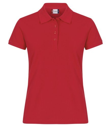 Polo Donna Heavy Premium Cotone 270g Ricamata