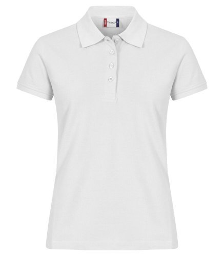 Polo Donna Heavy Premium Cotone 270g Ricamata