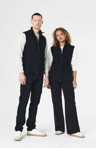 Gilet in Pile Polar Basic Unisex | Morbido, Antipilling