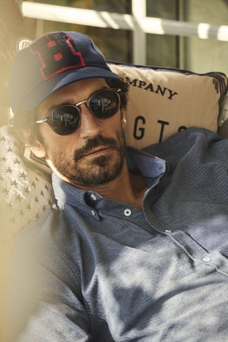 Camicia Burlingham Uomo Slim Fit con Colletto Italiano