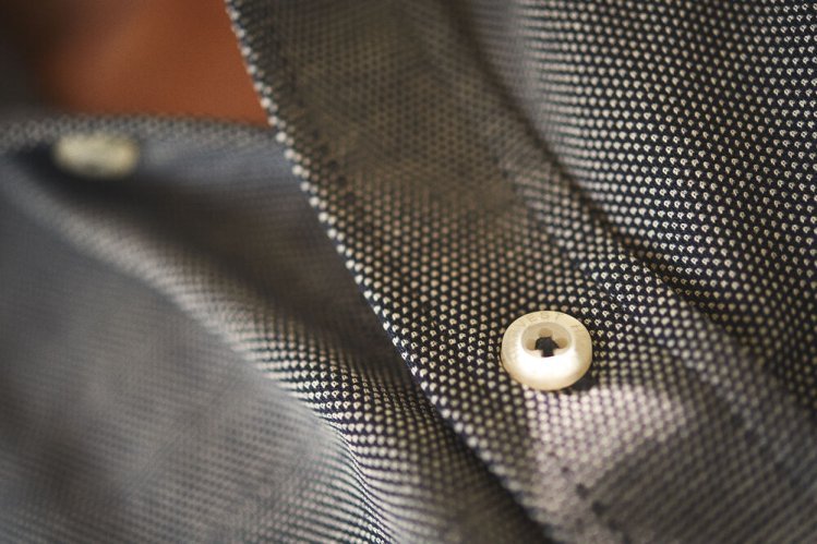 Camicia Burlingham Uomo Slim Fit con Colletto Italiano