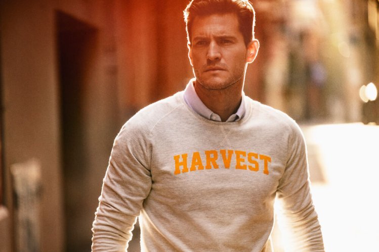 Camicia Burlingham Uomo Slim Fit con Colletto Italiano