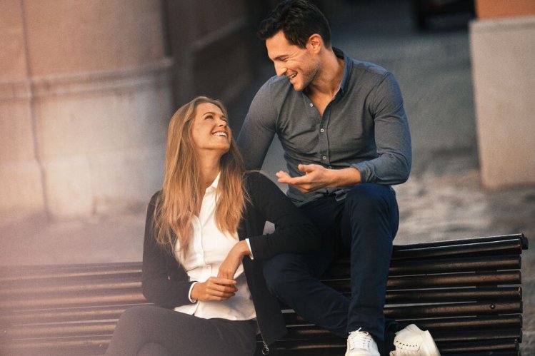 Camicia Burlingham Uomo Slim Fit con Colletto Italiano