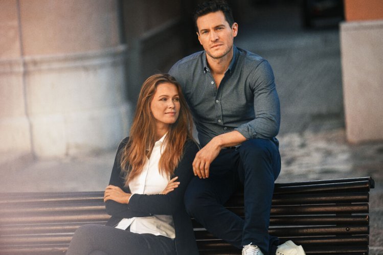 Camicia Burlingham Uomo Slim Fit con Colletto Italiano