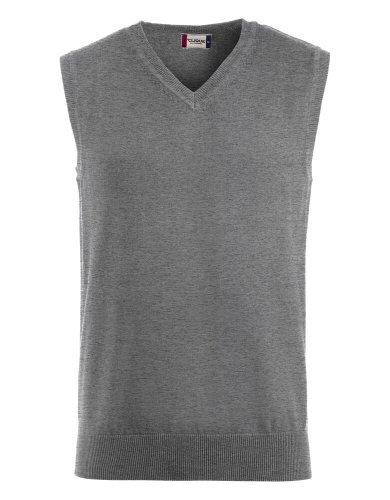 Adrian Gilet Uomo Cotone 100%, Scollo a V, Maglia Soft-touch