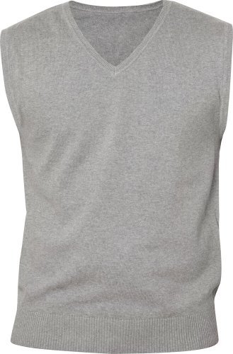 Adrian Gilet Uomo Cotone 100%, Scollo a V, Maglia Soft-touch