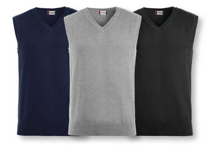 Adrian Gilet Uomo Cotone 100%, Scollo a V, Maglia Soft-touch