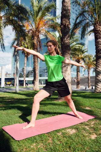 T-shirt donna slim ACTIVE ECO, microfibra, 130g