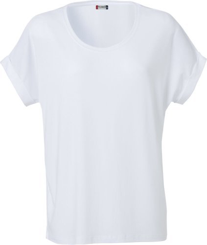 T-shirt donna Katy loose-fit scollo ampio 210g viscosa