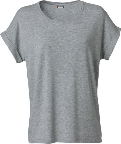 T-shirt donna Katy loose-fit scollo ampio 210g viscosa