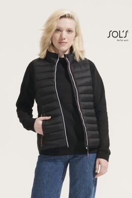 Gilet Victoire donna imbottito leggero, full zip, pieghevole