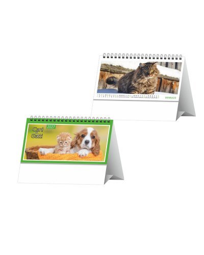 Calendario da tavolo Cani e Gatti