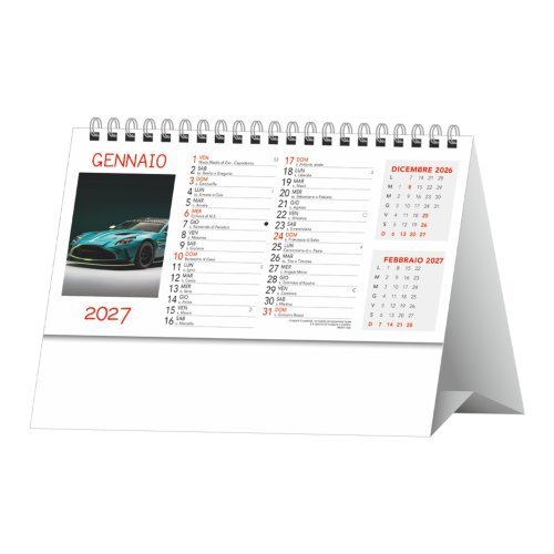 Calendario da tavolo Auto Sportive