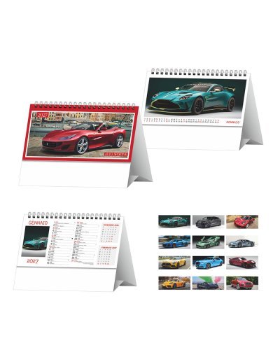 Calendario da tavolo Auto Sportive
