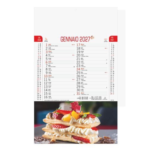 Calendario Dolci