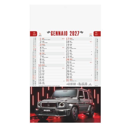 Calendario Auto sportive