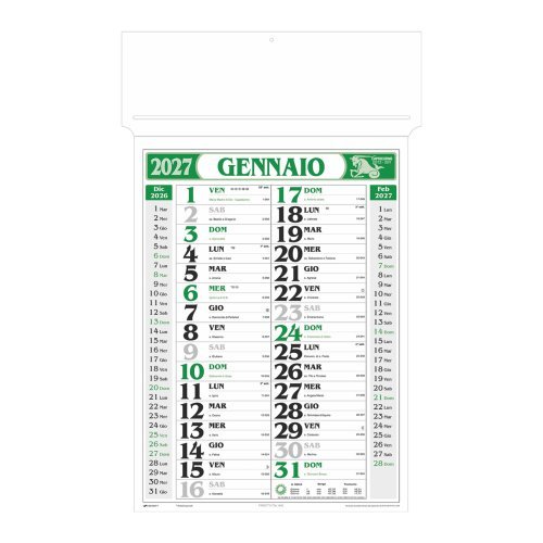 Calendario Olandese Classic 12 fogli