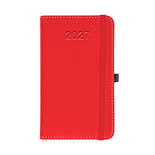 Agenda Settimanale 2027 PU, elastico, 9x14cm
